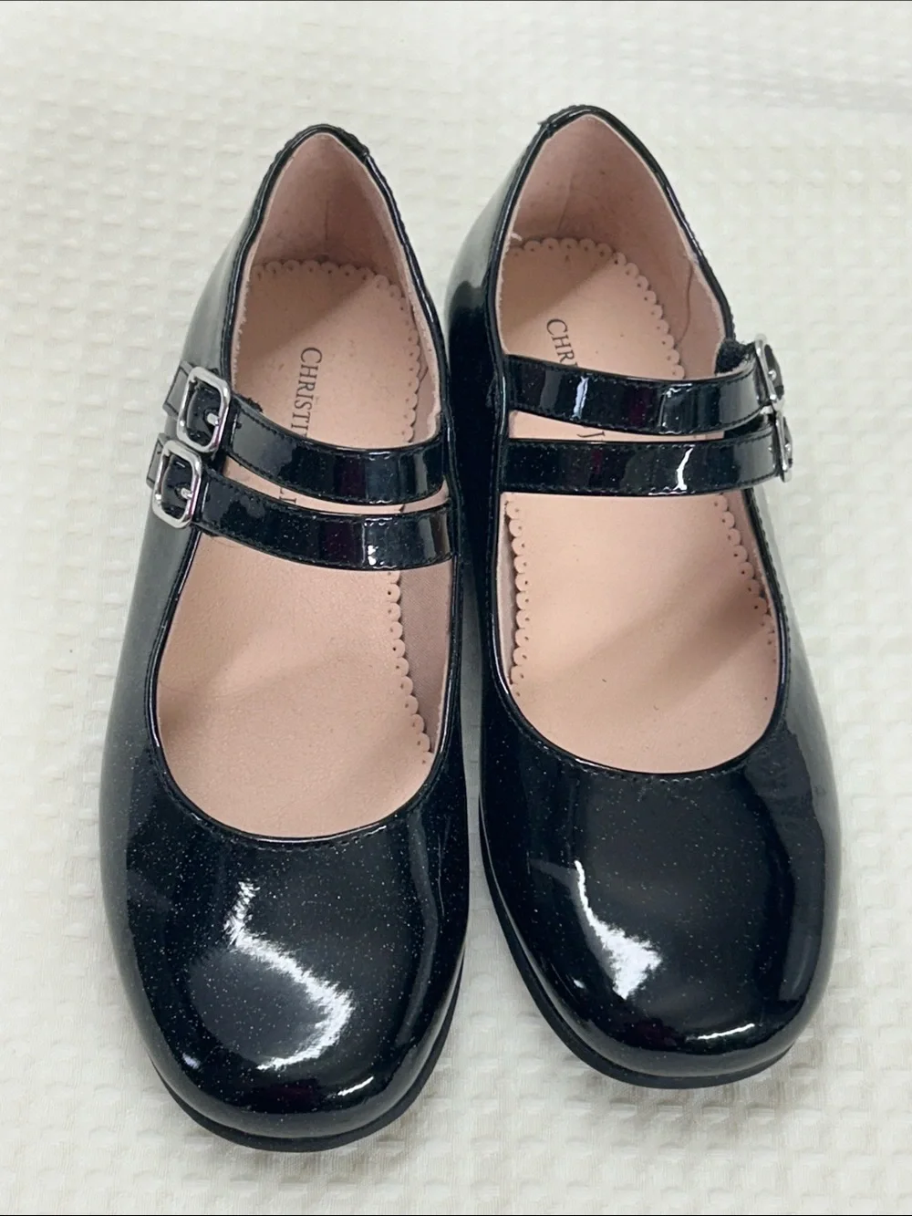 Girls' Black Patent Mary Jane Shoes